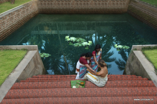 The traditional pool (hamaam) at Kunnathur Mana Ayurvda Heritage, Kerala (Picture Credits: Hotel Management)
