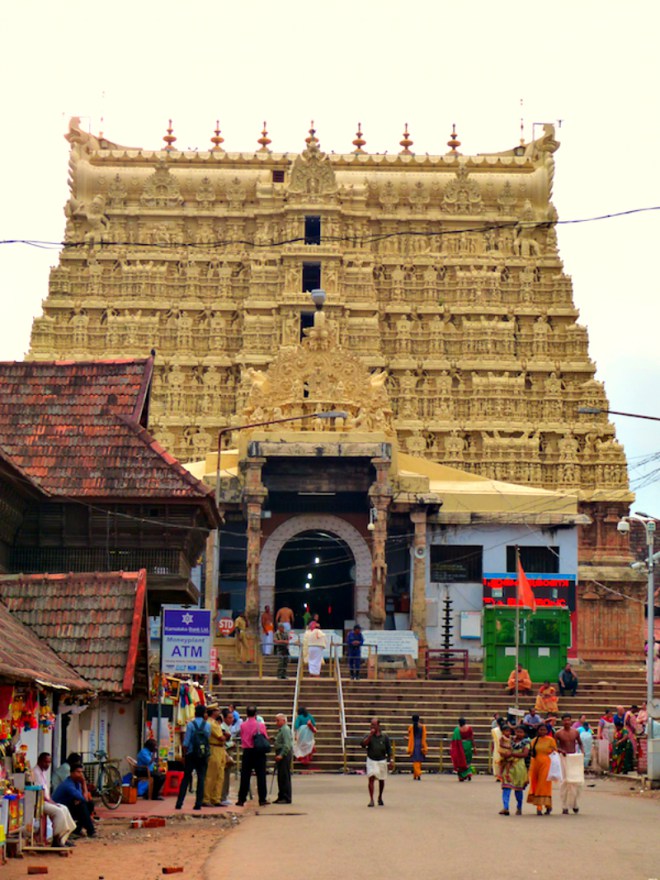 Golden-temple-of-Padmanabhaswamy