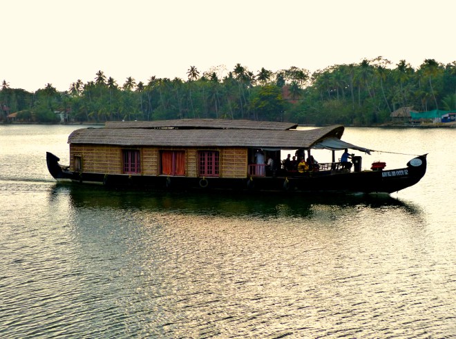 Houseboat-in-backwaters