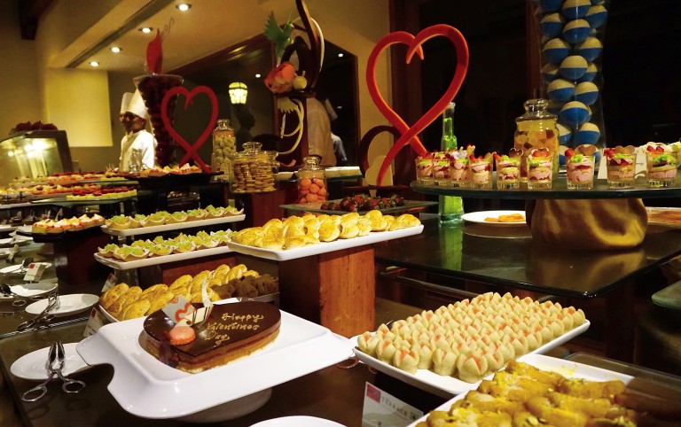 Valentines day buffet in Leela Hotel Kovalam